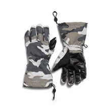 Ski Gloves - Camo/Grey/White