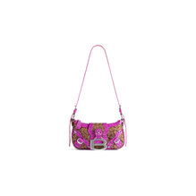 Essex Shoulder Bag S - Ebony/Beige/Dk Pink