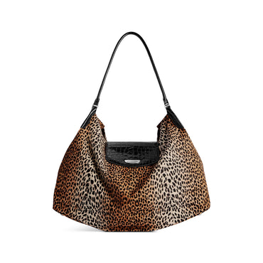 Geneve Hobo L - Leopard/Black