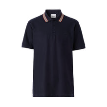 Cotton Polo Shirt - Coal Blue