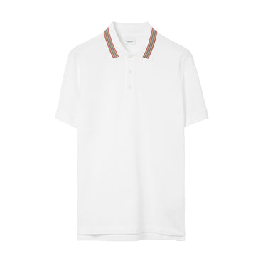 Cotton Polo Shirt - White