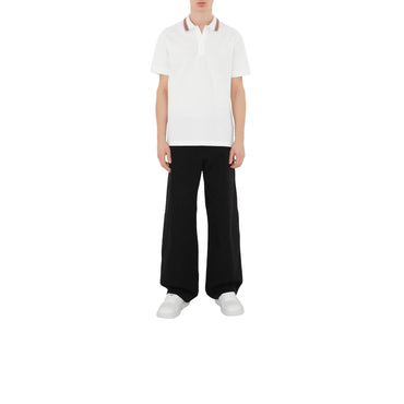 Cotton Polo Shirt - White