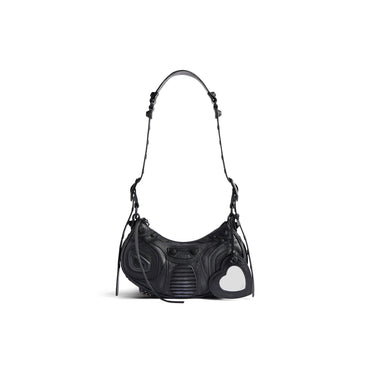 Le Cagole Shoulder Bag Xs - Black