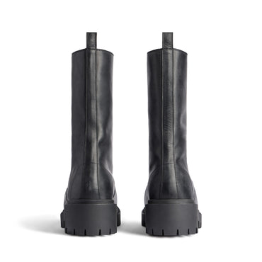 Stomper Boot Sof. Leat/Wo - Black