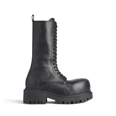 Stomper Boot Sof. Leat/Wo - Black