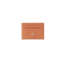 Grainy Leather TB Card Case - Warm Russet Brown