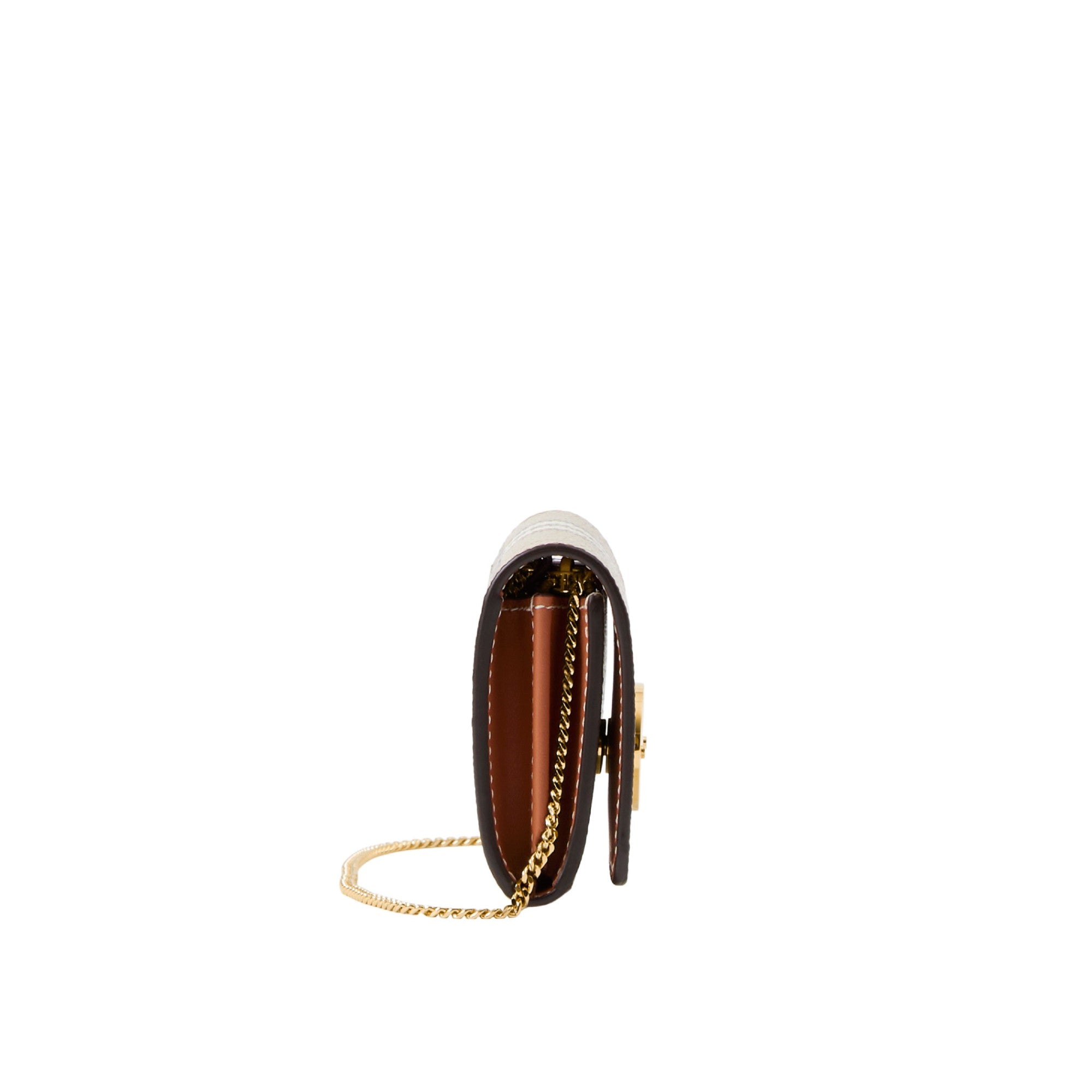 Check Card Case with Detachable Chain Strap - A.B Vintage Check