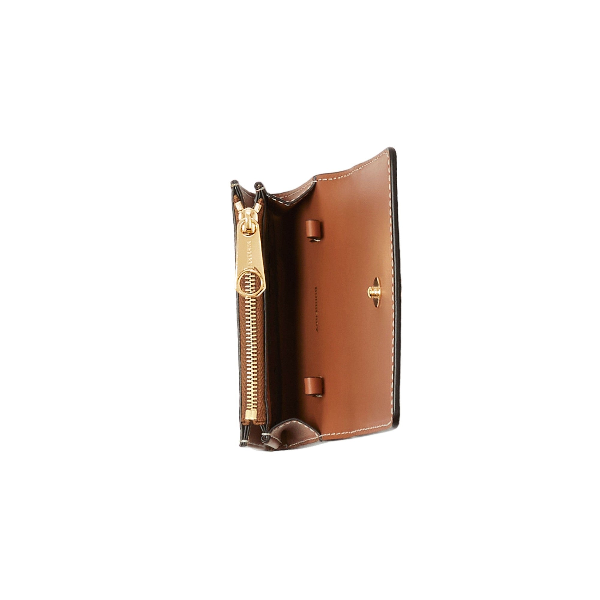 Check Card Case with Detachable Chain Strap - A.B Vintage Check