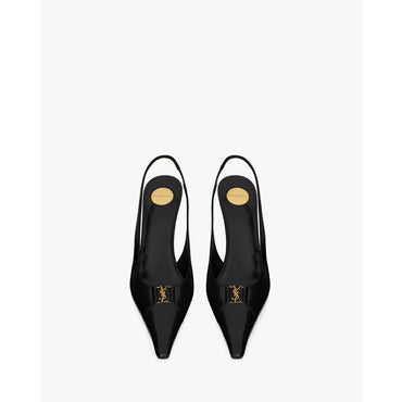Babylone 90 Slingback Pump - Nero