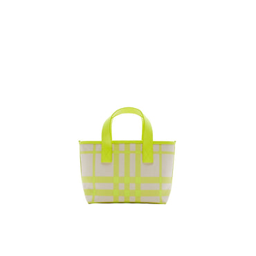 Check Tote - Vivid Lime IP Check