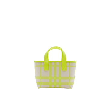 Check Tote - Vivid Lime IP Check