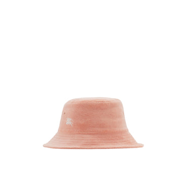 Towelling Bucket Hat - Dusty Coral
