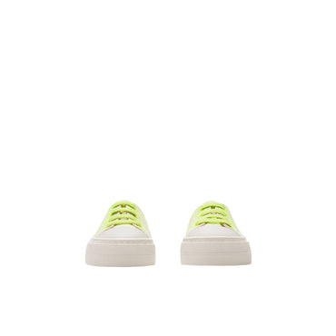 Check Cotton Sneakers - Vivid Lime IP Check