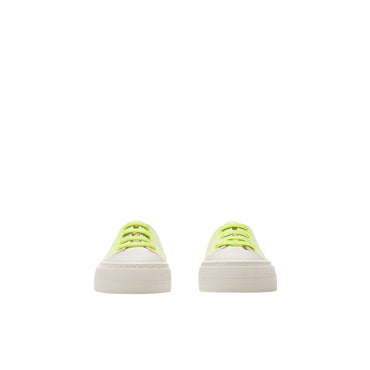 Check Cotton Sneakers - Vivid Lime IP Check