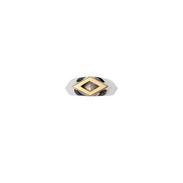 Hollow Ring - Silver/Gold