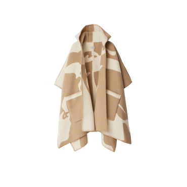EKD Wool Blanket Cape - Archive Beige