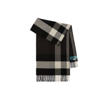 Check Wool Scarf - Otter