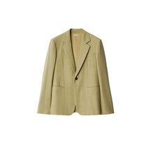 Wool Tailored Jacket - Hunter