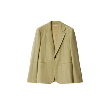 Wool Tailored Jacket - Hunter