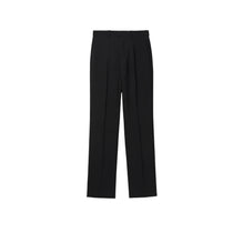 Wool Tailored Trousers - Black