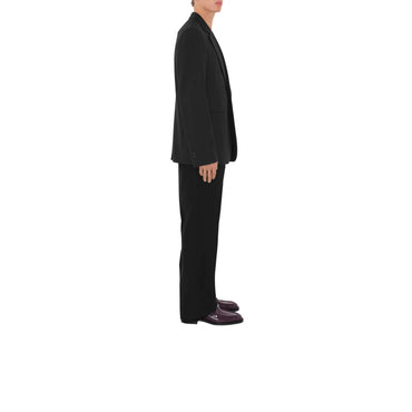 Wool Tailored Trousers - Black