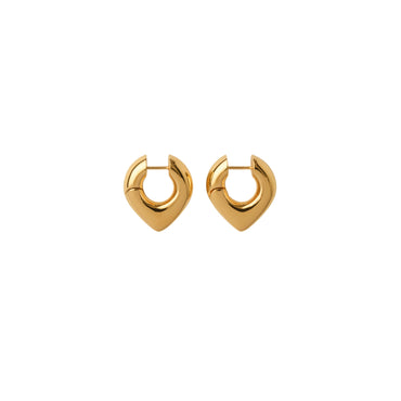 Thorn Hoop Earrings - Gold