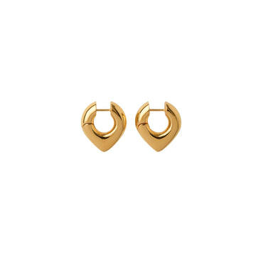 Thorn Hoop Earrings - Gold