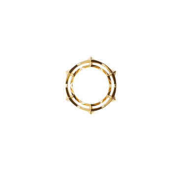 Hollow Stacking Ring - Gold