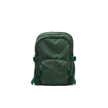 Check Jacquard Backpack - Vine