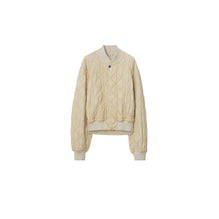 Quilted Nylon Bomber Jacket - Soap