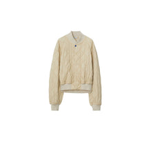 Quilted Nylon Bomber Jacket - Soap