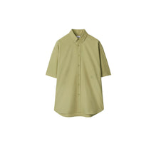 Cotton Oxford Shirt - Hunter