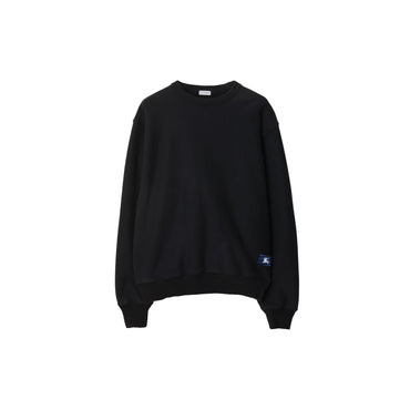 Cotton Sweatshirt - Black