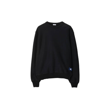 Cotton Sweatshirt - Black