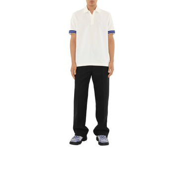 Cotton Polo Shirt - Chalk
