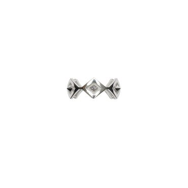 Hollow Stacking Ring - Silver