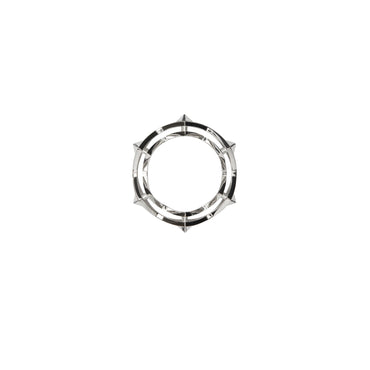 Hollow Stacking Ring - Silver