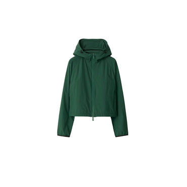 Cropped Nylon Jacket - Ivy