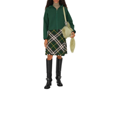 Cropped Nylon Jacket - Ivy