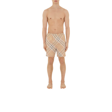 Check Swim Shorts - Flax IP Check
