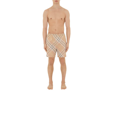 Check Swim Shorts - Flax IP Check