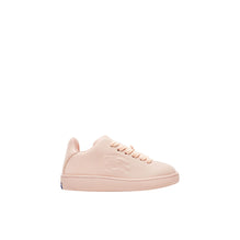 Leather Box Sneakers - Baby Neon