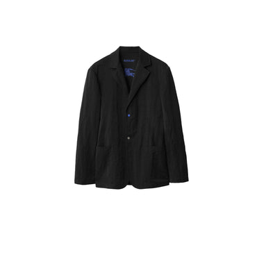 Nylon Tailored Jacket - Black