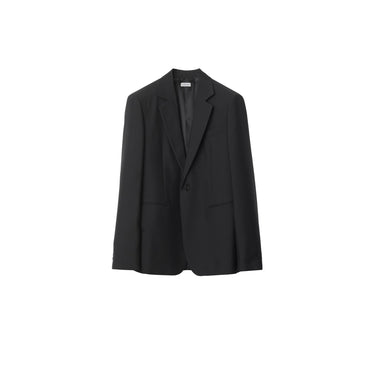 Wool Tailored Jacket - Black