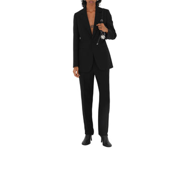 Wool Tailored Jacket - Black