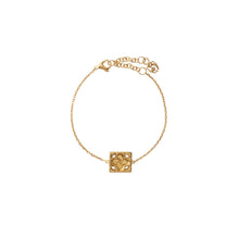 Rose Monogram Bracelet - Gold