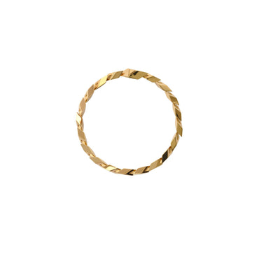 Hollow Cuban Chain Bracelet - Gold