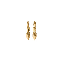 Hollow Drop Earrings - Gold