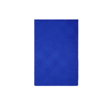Check Silk Scarf - Knight