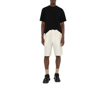 Canvas Tailored Shorts - Pearl